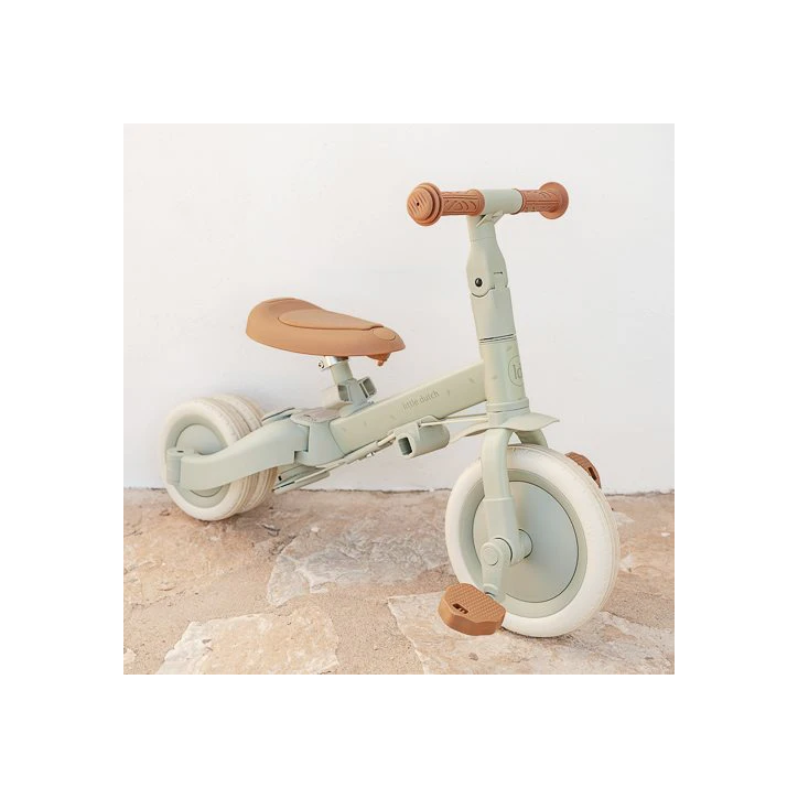 4 in 1 Tricycle - Green – Little Dutch 4 in 1 Tricycle - Green – Little Dutch