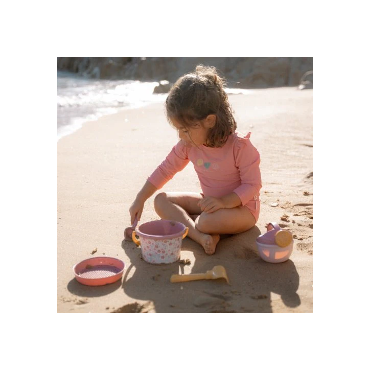 Beach Set - Pink Flowers