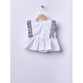 Blusa com estampado