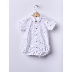 Body camisa com estampado