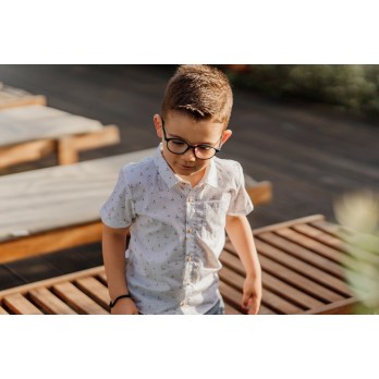 Body camisa com estampado