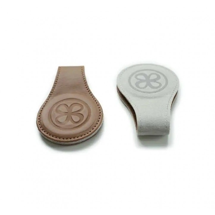 Leather swaddle clips - Brown