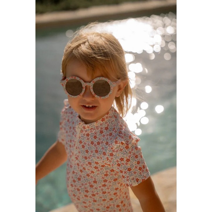 Children's Sunglasses - Round Flowers