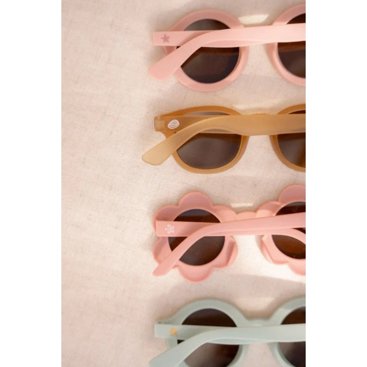 Children's Sunglasses - Flower Pink