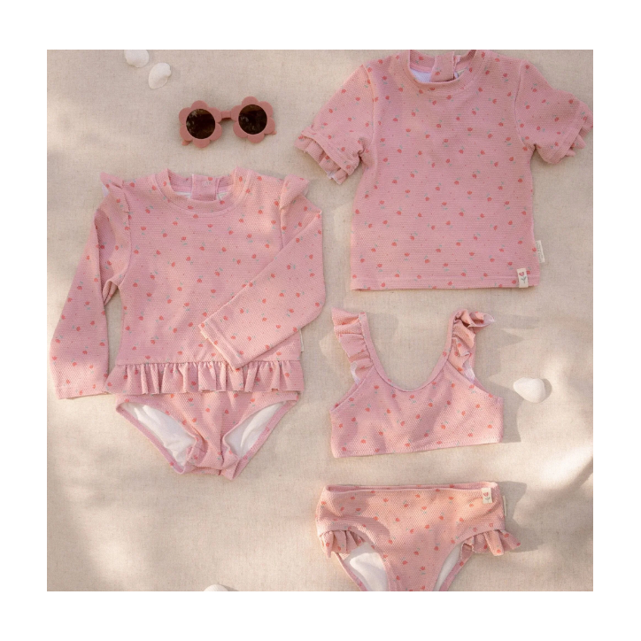 Children's Sunglasses - Flower Pink