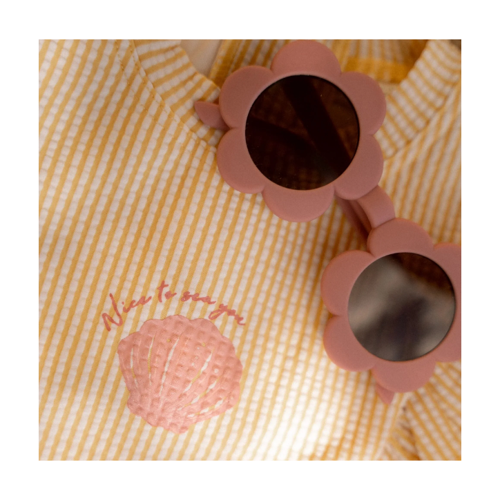 Children's Sunglasses - Flower Pink