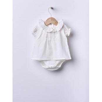 Blusa com body integrado