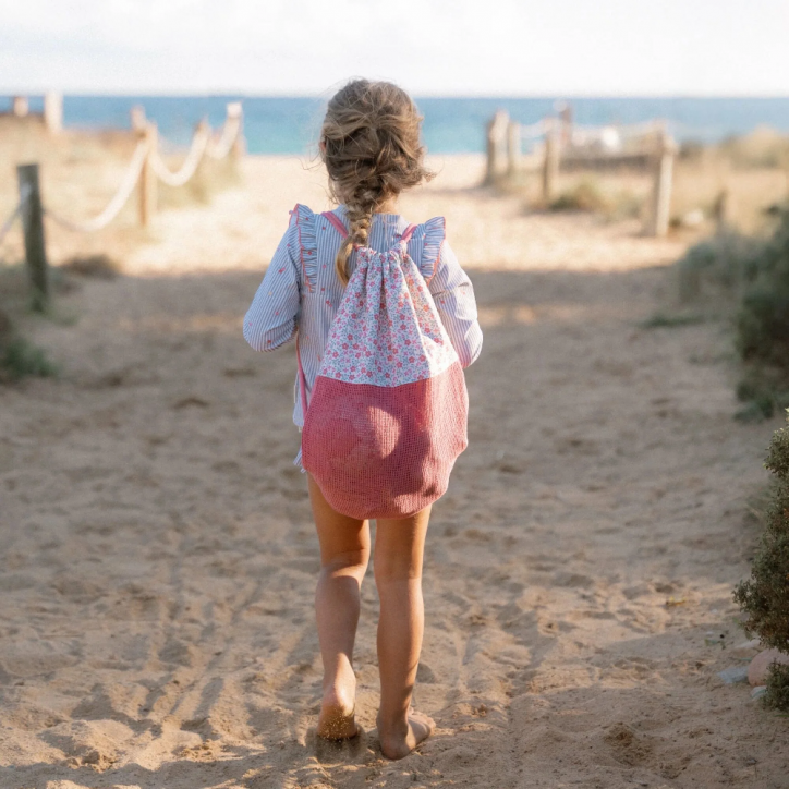 Strandbag -Ocean Treasures Multi-colour Sea Life