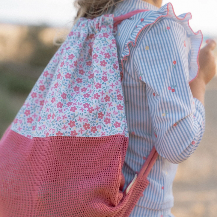 Strandbag -Ocean Treasures Multi-colour Sea Life