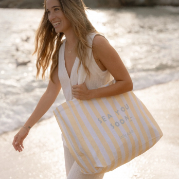 Saco de Praia Mom -|Sunny Yellow
