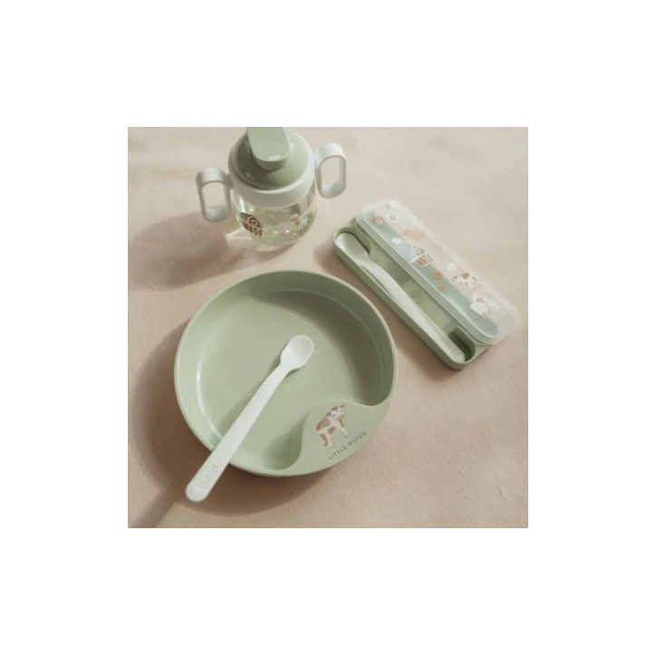 Set de 2 Colheres de Bebé Longas – Little Farm