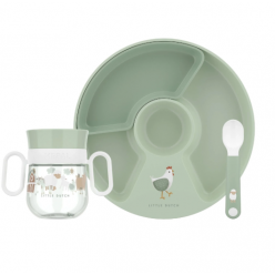Conjunto de Refeição de Bebé 3 Pcs - Little Farm