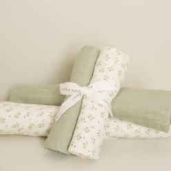 Swaddle Size 120 cm - Blueberry Leaves