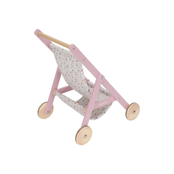 Wooden Doll Stroller