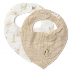 2-pack Bandana Bib - Newborn Naturals - Baby Bunny