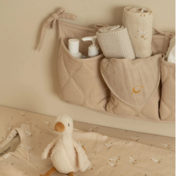 2-Pack Bandana Bib - Beige