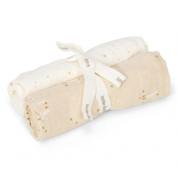 Swaddle 70x70 - Little Goose -Newborn Naturals