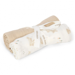 Swaddle 70x70 - Baby Bunny - Newborn Naturals