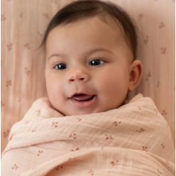 Swaddle 120x120 - Pure Blossom