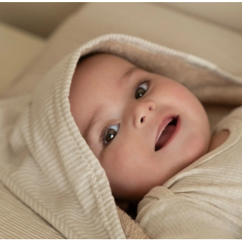 Bath Cape 75 x 75 - Baby Bunny - Newborn Naturals