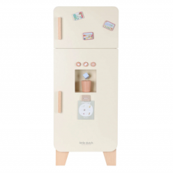 Frigorífico Creme em Madeira