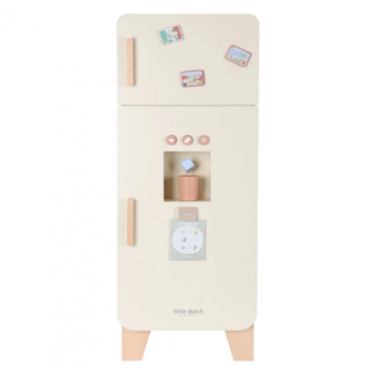 Frigorífico Creme em Madeira