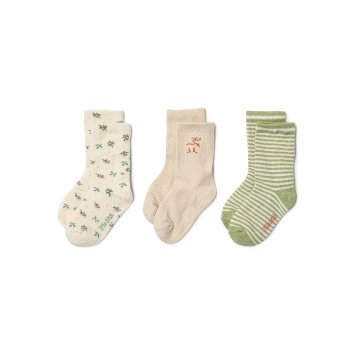3-pack Socks - Little Christmas