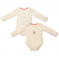 2-pack Romper Long Sleeve - Little Christmas