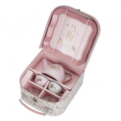 Conjunto de Chá em Mala - Fairy Garden