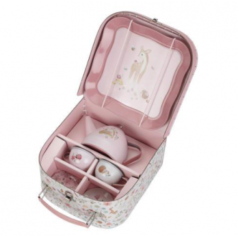 Conjunto de Chá em Mala - Fairy Garden