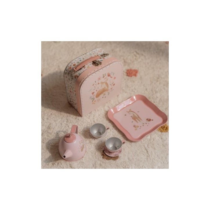 Conjunto de Chá em Mala - Fairy Garden