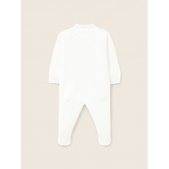 Babygrow tricotado em algodão orgânico | MY LITTLE LOVE