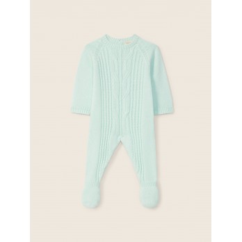 Babygrow tricotado em algodão orgânico | PURE LOVE